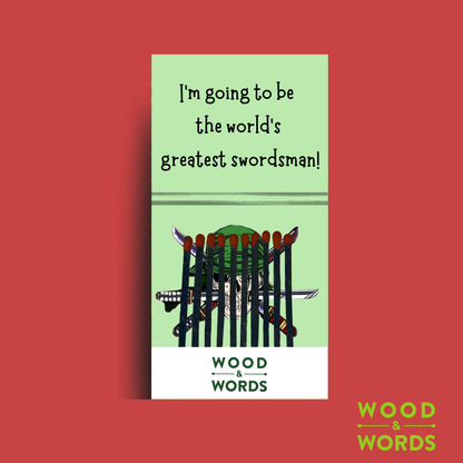 Zoro Anime Edition Matchbox