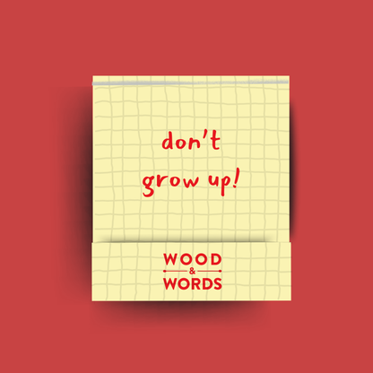 Don't grow Edition Matchbook