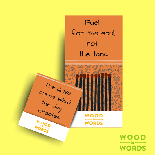 Fuel for the soul Edition Matchbook